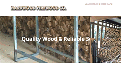 Desktop Screenshot of hwfirewood.com