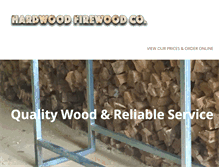 Tablet Screenshot of hwfirewood.com
